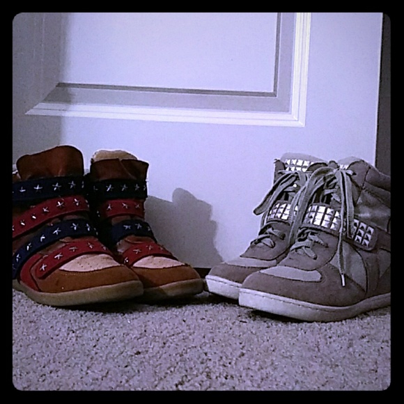 Two pairs of Wedges - Picture 1 of 8